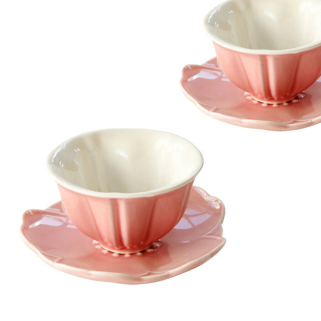 Ceramic Cup Coffee Mug Instrument Sakura Mug with Saucer Creative Gift