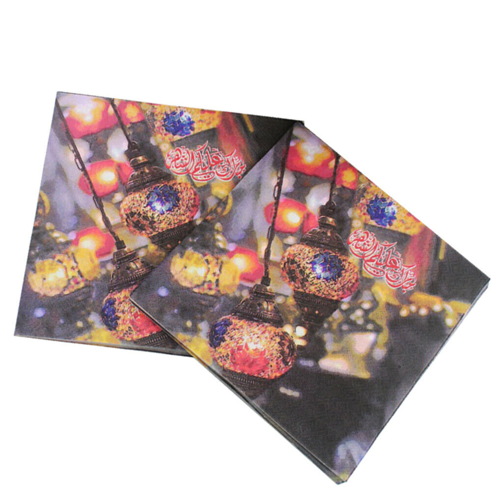 20 Pieces Napkins Paper Serviettes Wedding Party Home Accessories 33x33cm