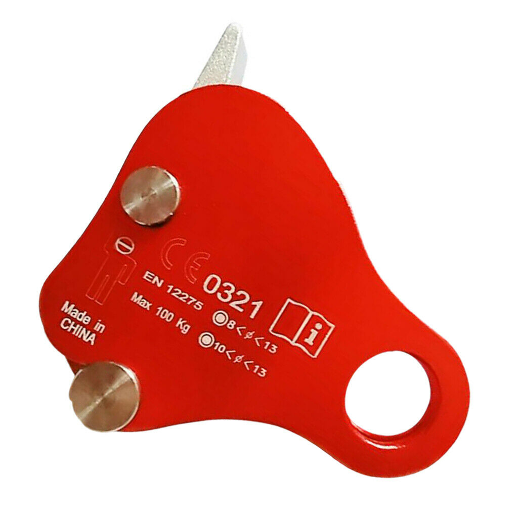 Outdoor Climbing Arborist Mountaineering Gear Rope Grab for 10-13mm Rope