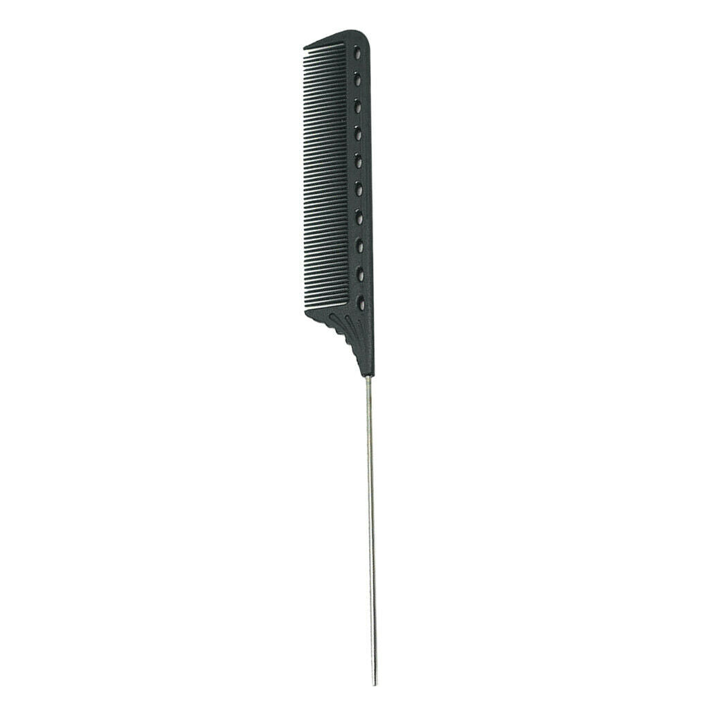 2 Pieces Salon Hairdressers Pin Tail Combs Styling Comb Heat Resistant