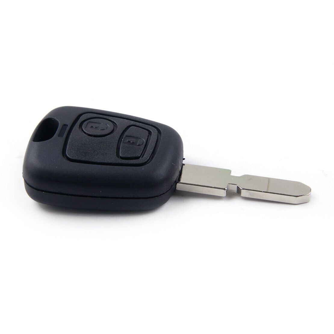 Remote Key Fob 2 Buttons 433MHz Shell w/ ID46 Chip Fit for Peugeot 406 Atn