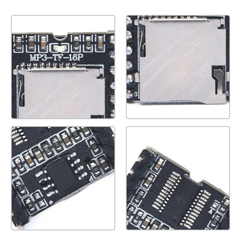 Mini MP3 Player Module TF Card U Disk Audio Voice Module Board MP3-TF-1.l8