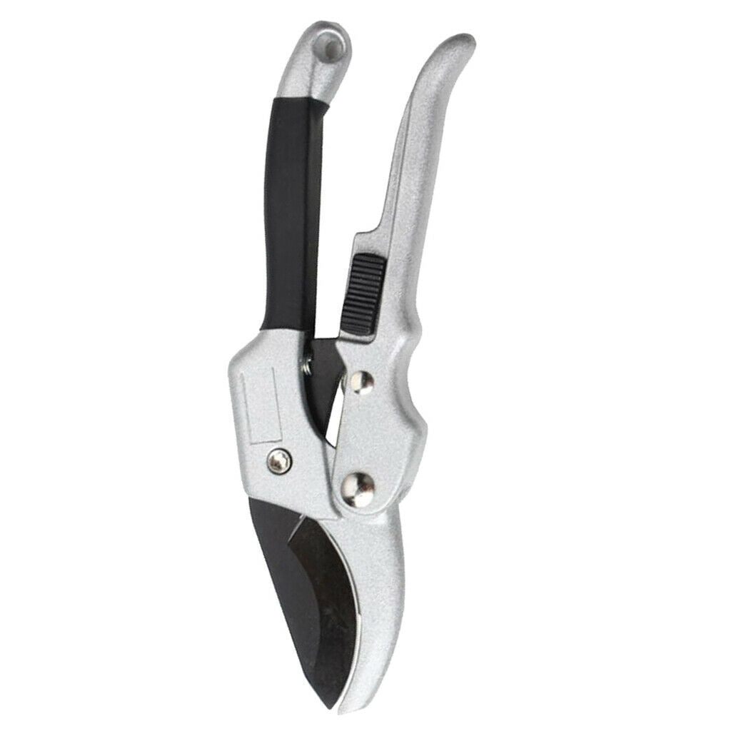 Garden Pruning Shear Curved Plant Scissor Garden Trimmer Labour Saving 200mm