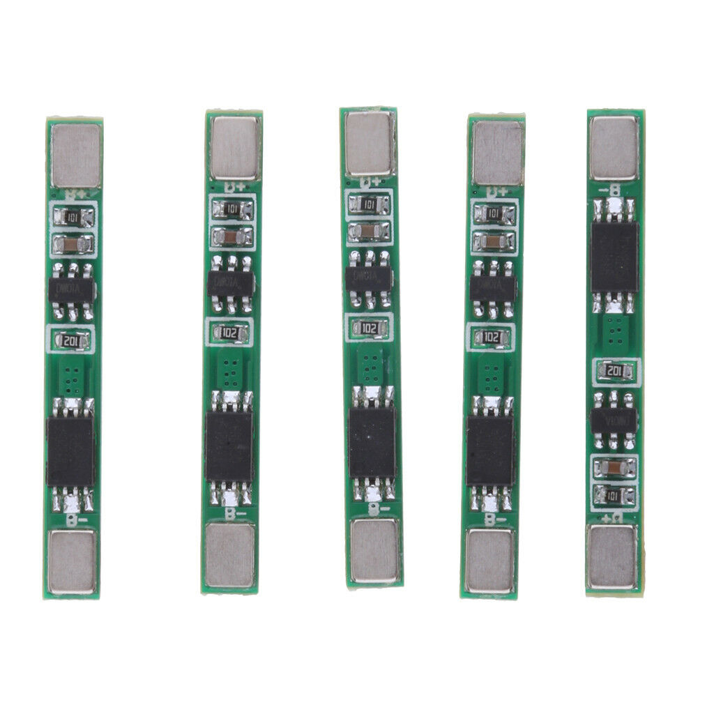 5Pcs 1S 3A PCB BMS Protection Board for 3.7V 18650 Li-ion Lithium Battery