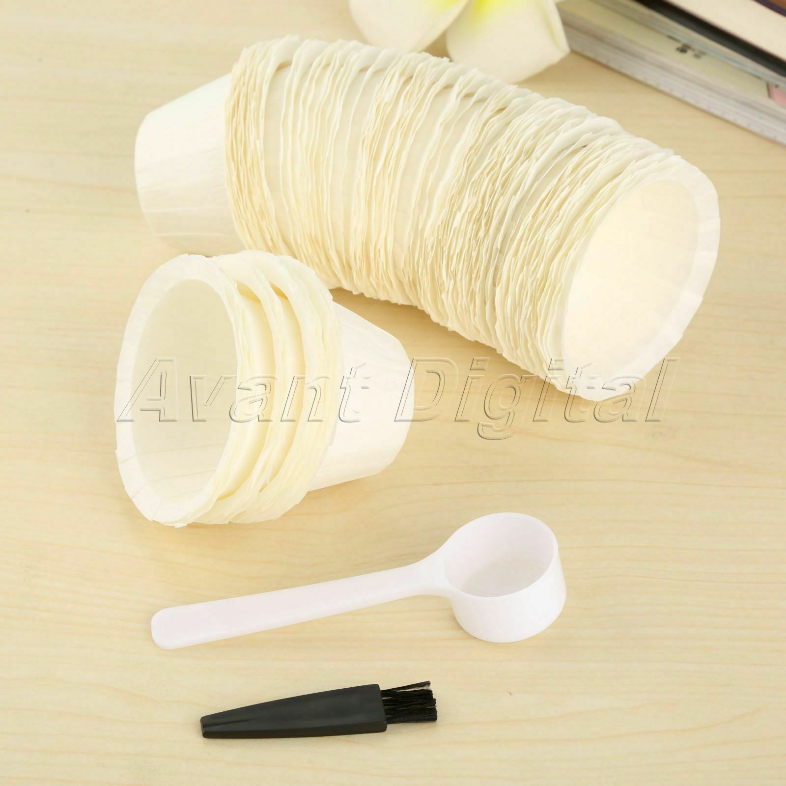 Disposable Coffee Paper Filters Cup For K Carafe Keurig K-Cup 2.0 100x i Cafilas
