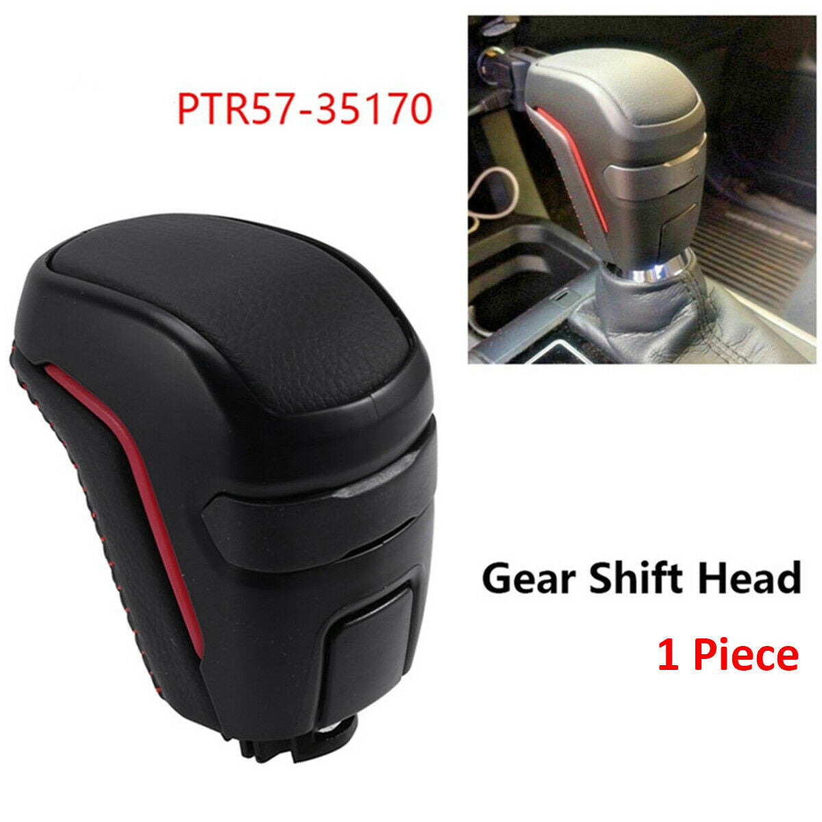 1× Car Gear Lever Shift Knob Accessories PTR57-35170 For 2016-2019 Tacoma Models