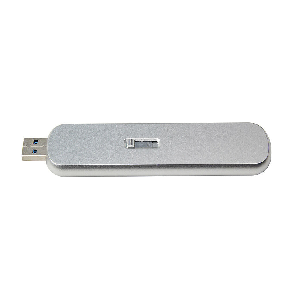 In-line telescopic USB3.0 USB3.1 to M-KEY M.2 nvme ssd enclosure NEW