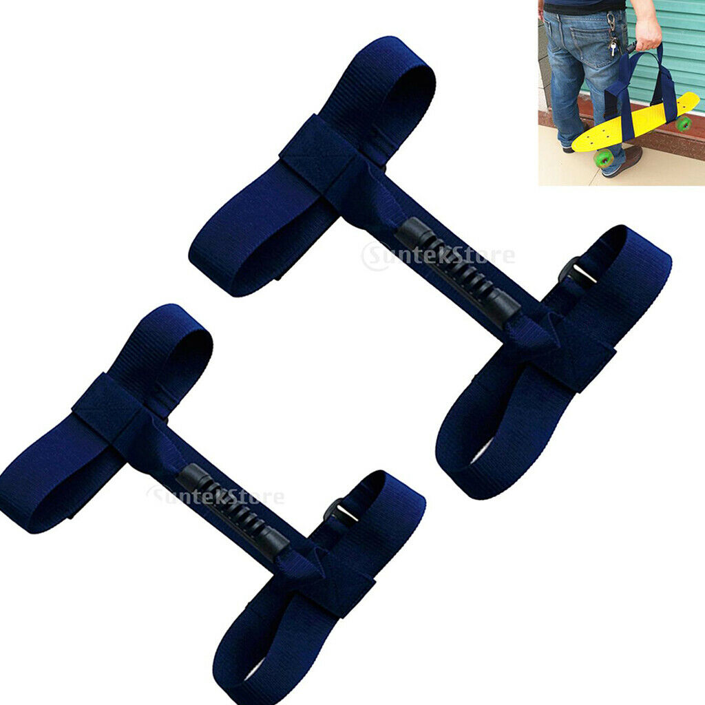 2" Durable Webbing Strap Cylinder Tank Carrier Handle Strap Pack of 2 Blue