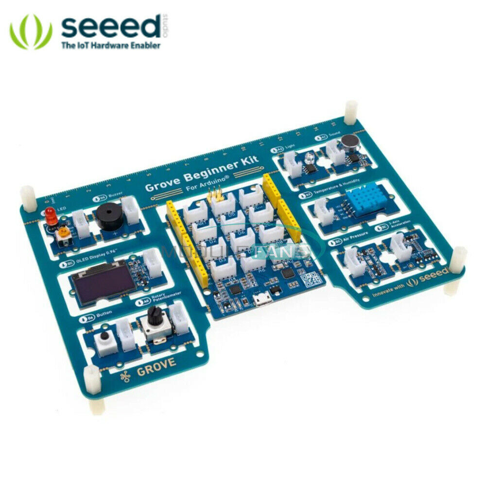 Grove Beginner Kit with 10 Sensors And 12  All-in-one  Compatible Board