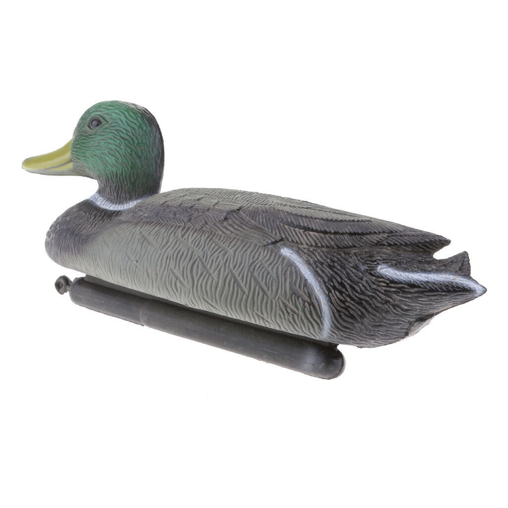 Set of 4 Plastic Mallard Duck Hunting Decoy Ornament Garden Decoration