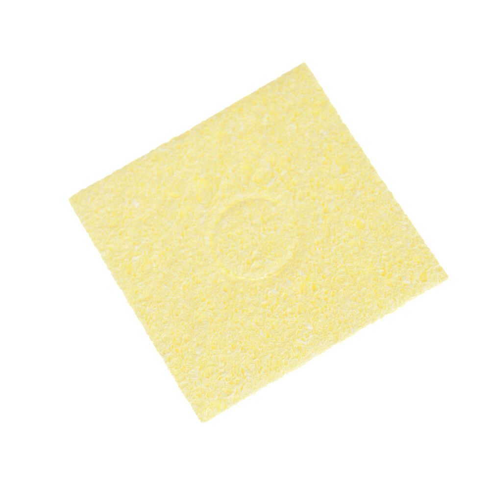 10Pcs Soldering Iron Yellow Cleaning Sponge Cleaner for Electric Welding .l8