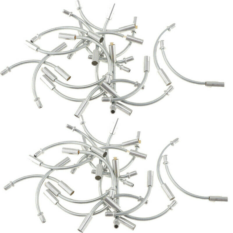 40Pcs Folding Bike V Brake Noodle Bicycle Linear Pull Brake Cable Guide Hose