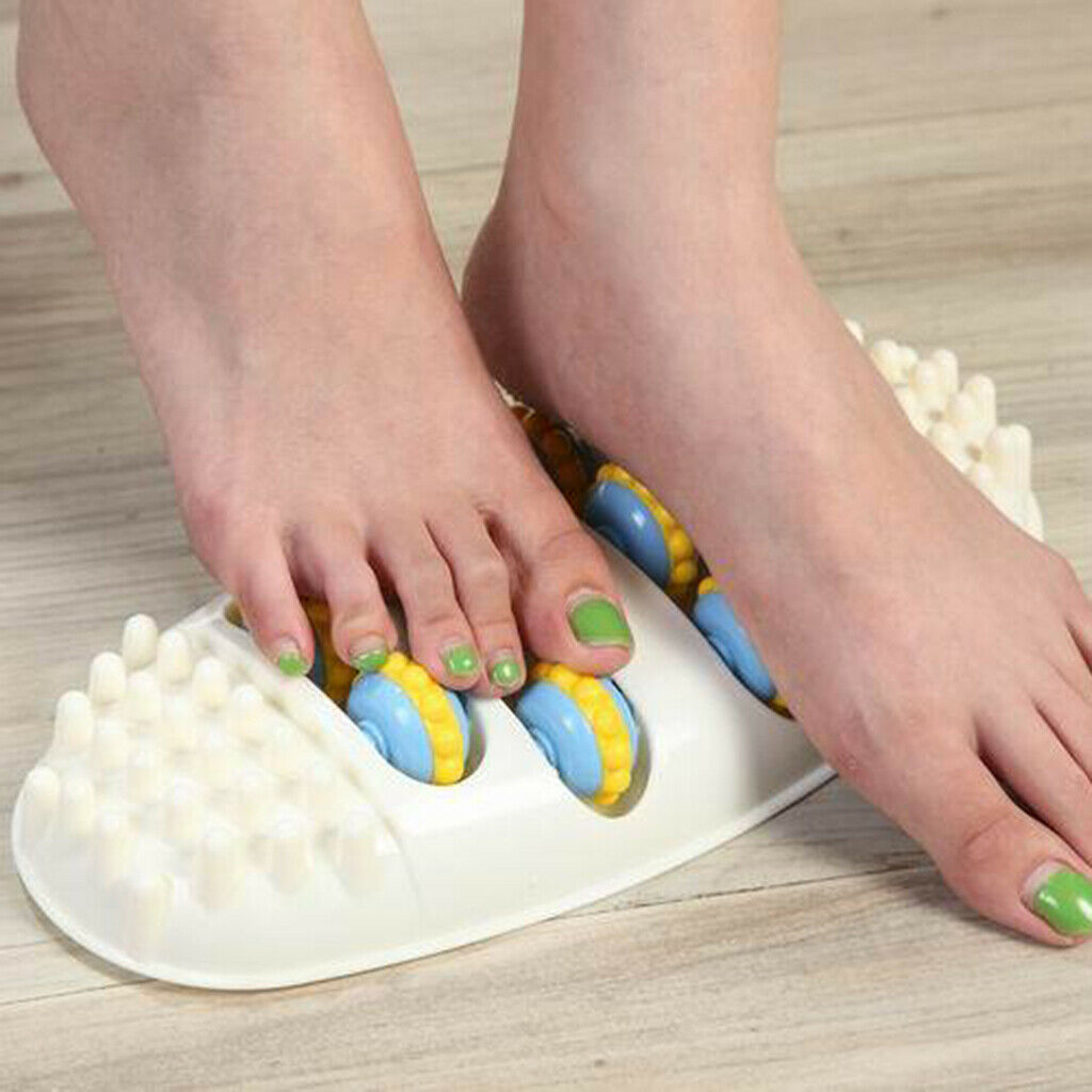 Foot Massager Acupoint Mat Deep Tissue Feet Roller Massager for Relaxation