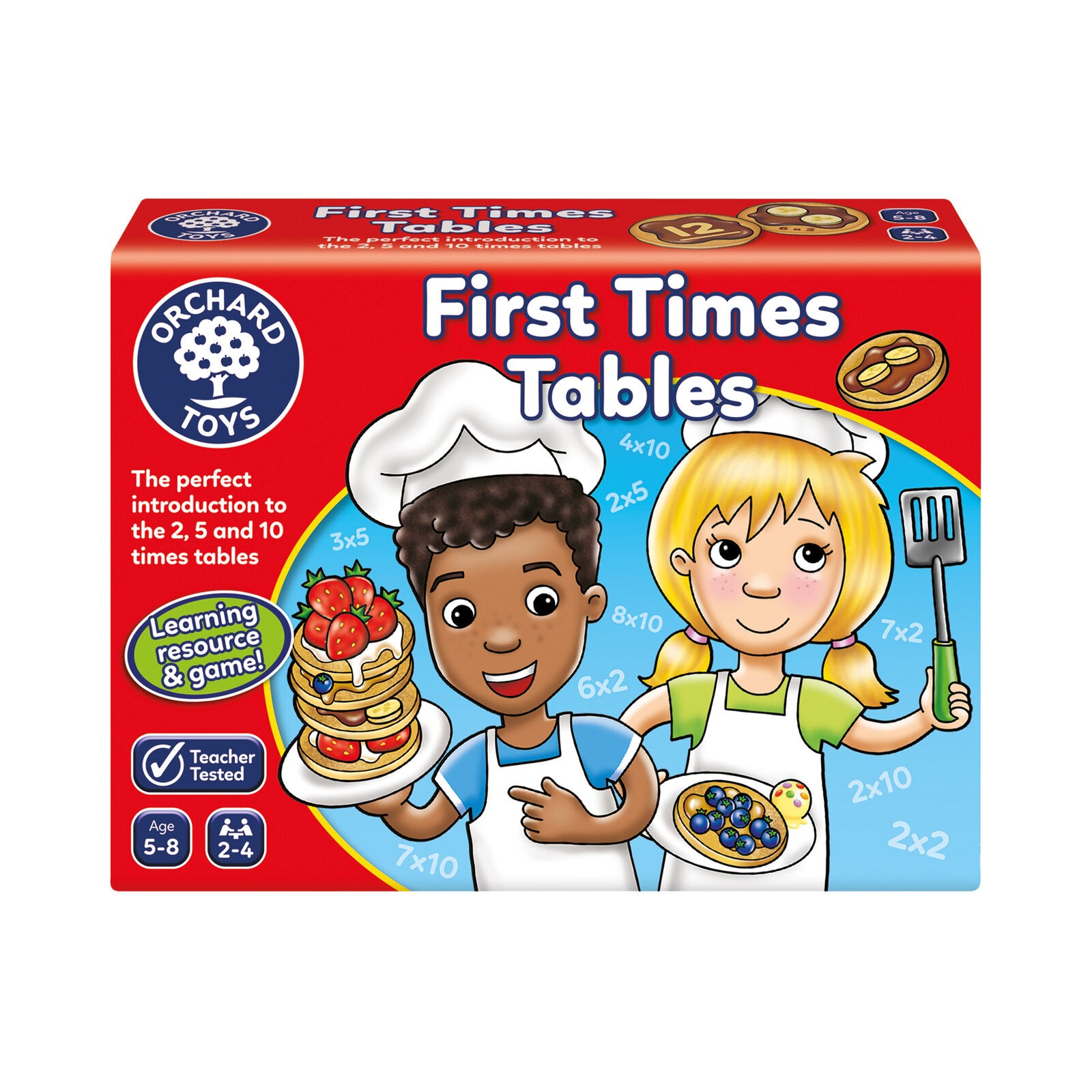 Orchard Toys 102 First Times Tables Number Game Family Children Age 5+
