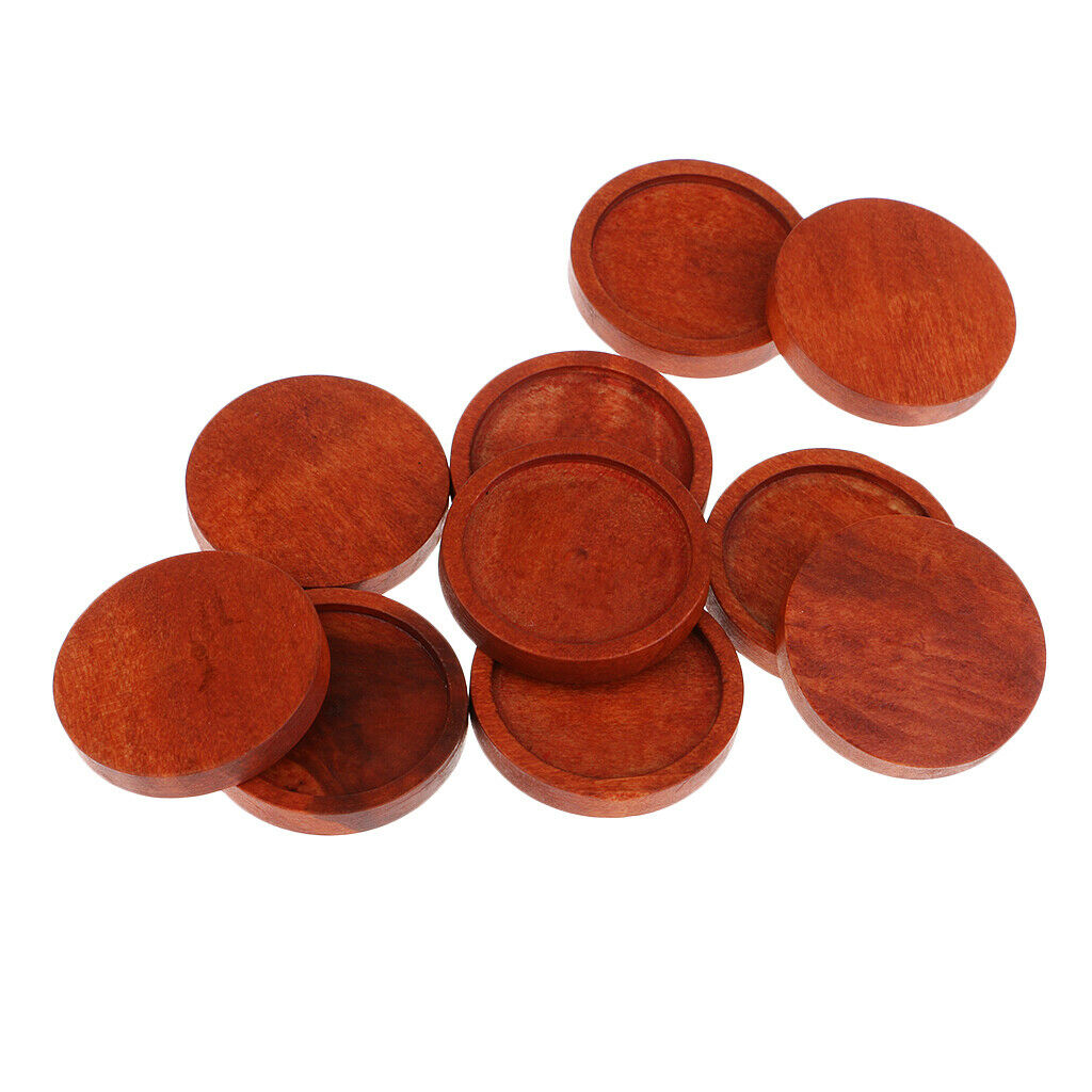 10 x Simple Design Stone Base Support Charm Cabochon Setting