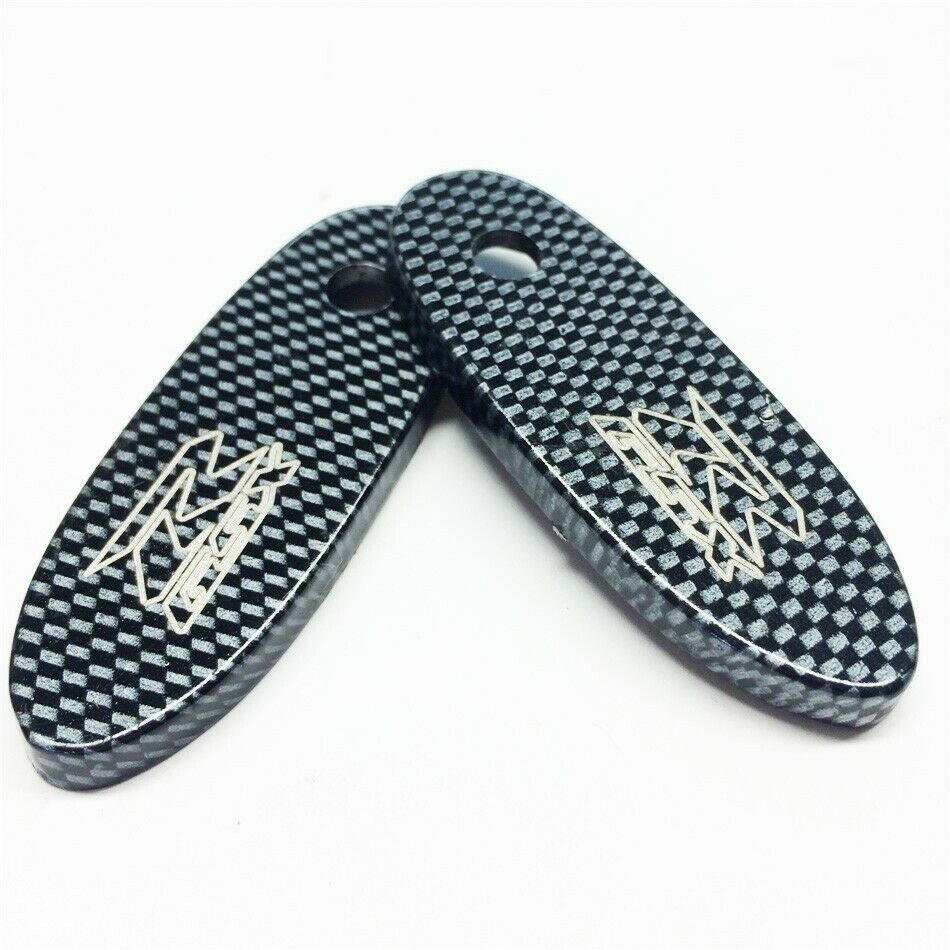 For 93-98 Suzuki GSXR 1100 / GSX-R1100 CARBON Mirror Block Off base Plates