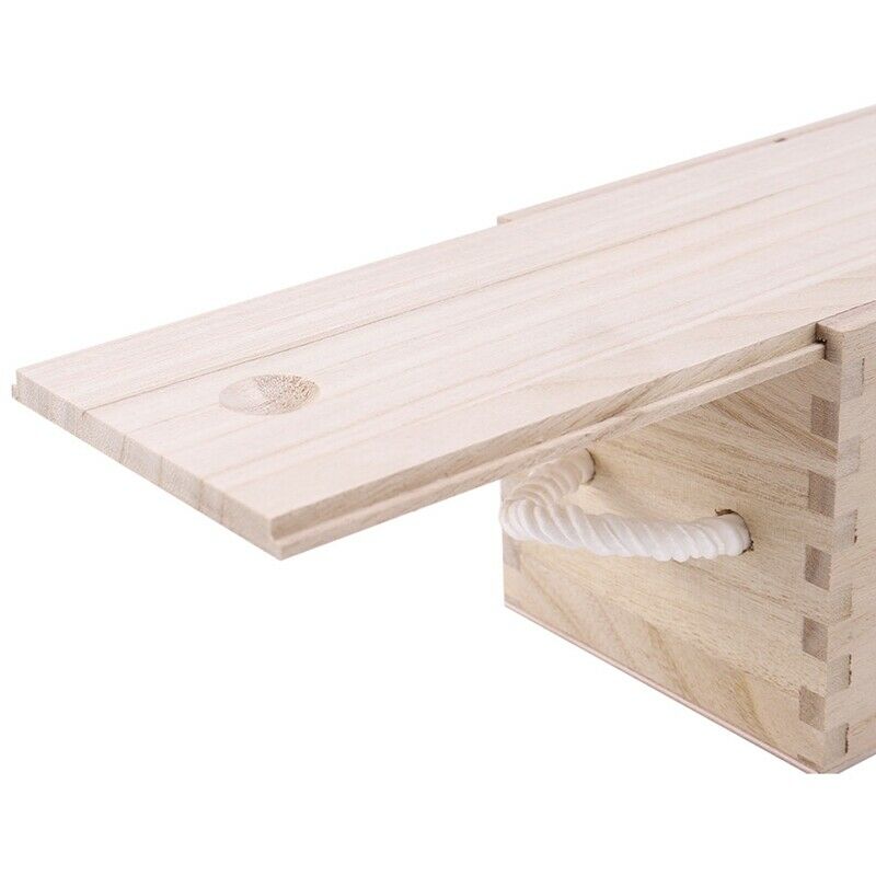 Red Wine Bottle Wooden Packing Box For Hampagne Flute Special Wooden Gift WrapK1
