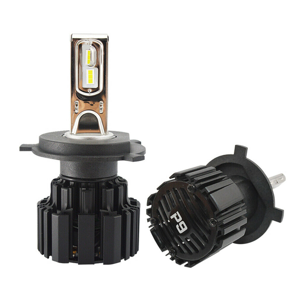 1 Pair H4 9003 HB2 6000K High Low Beam LED Bulb Car Headlight Headlamp