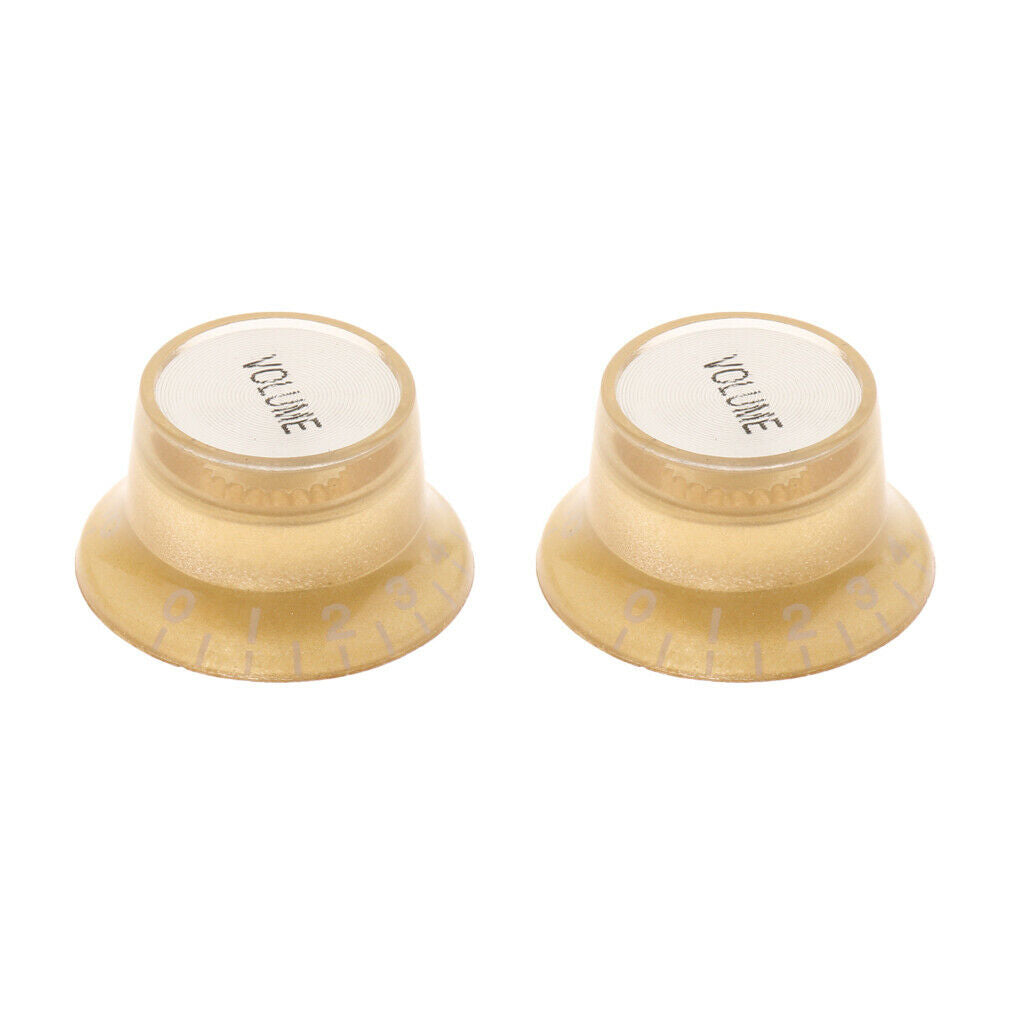 2 Pieces Electric Guitar Volume Tone Control Knobs Volume Knob
