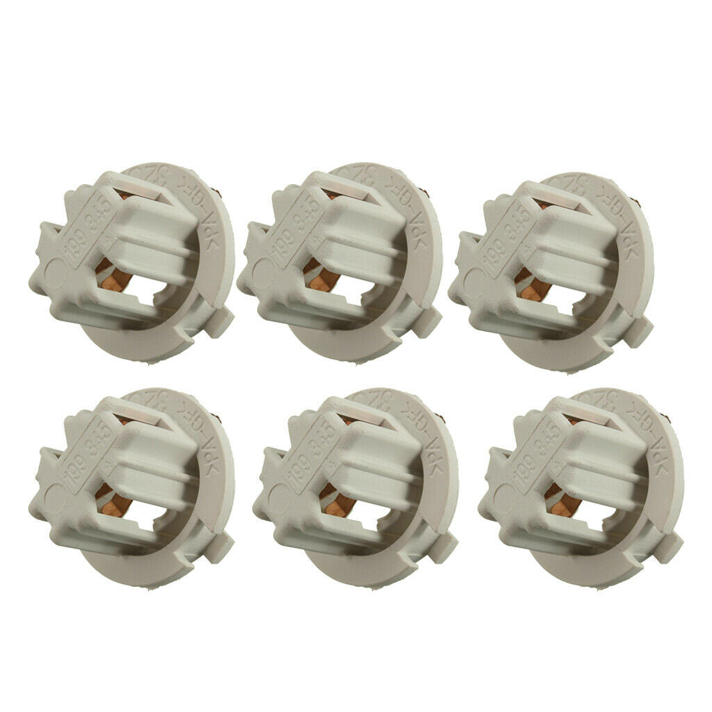 6 Pieces Auto Car Light Lamp Bulb Socket for BMW X5 E53 E70 E65 E66 E83