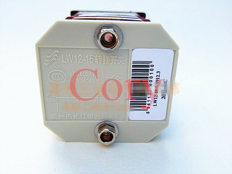 1PC Combination Switch 4 Positions(0-UAB-UBC-UCA) Rotary Cam Universal 380V 220V
