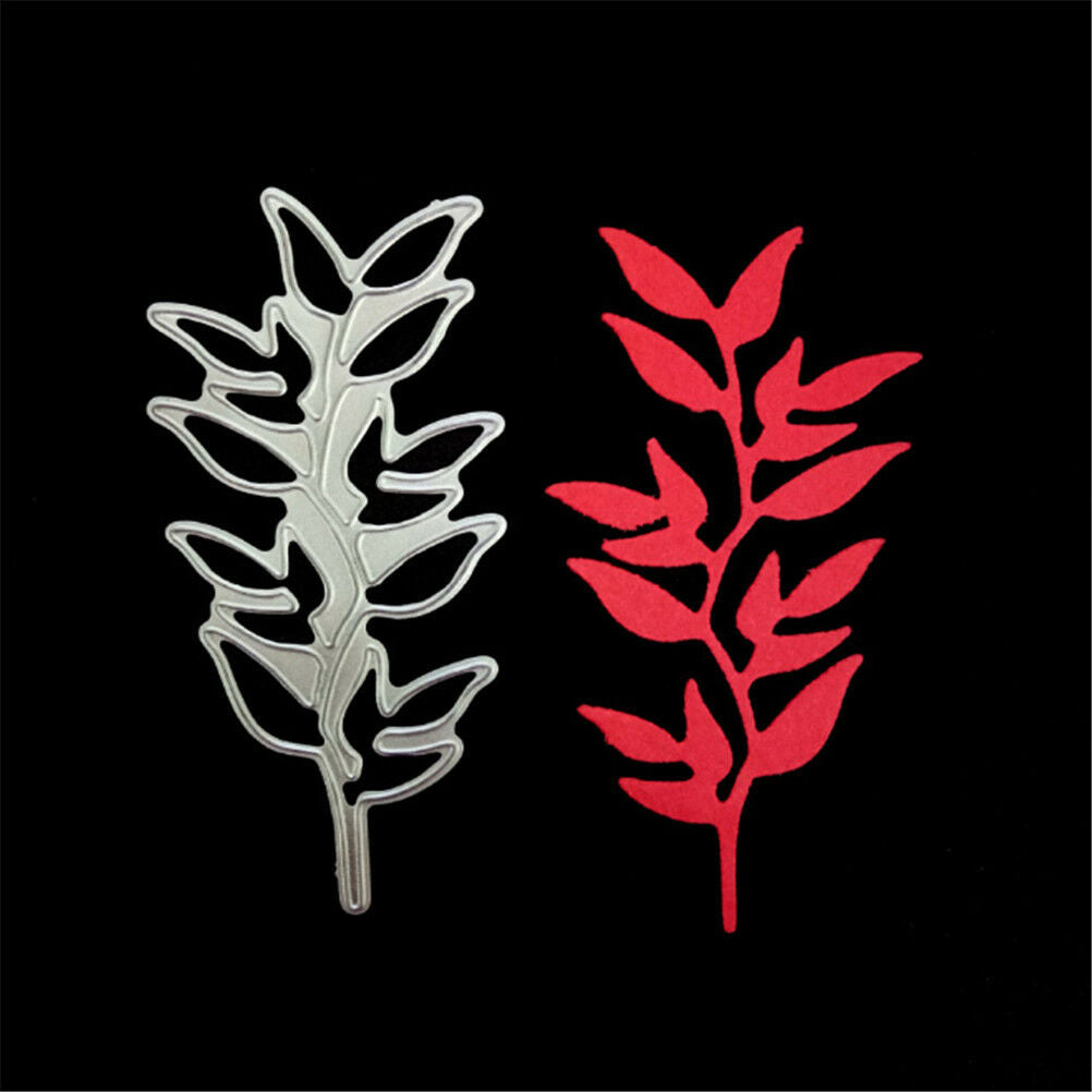 Branch Leaves Metal Cutting Dies for DIY Scrapbooking Album Paper Cards D.l8