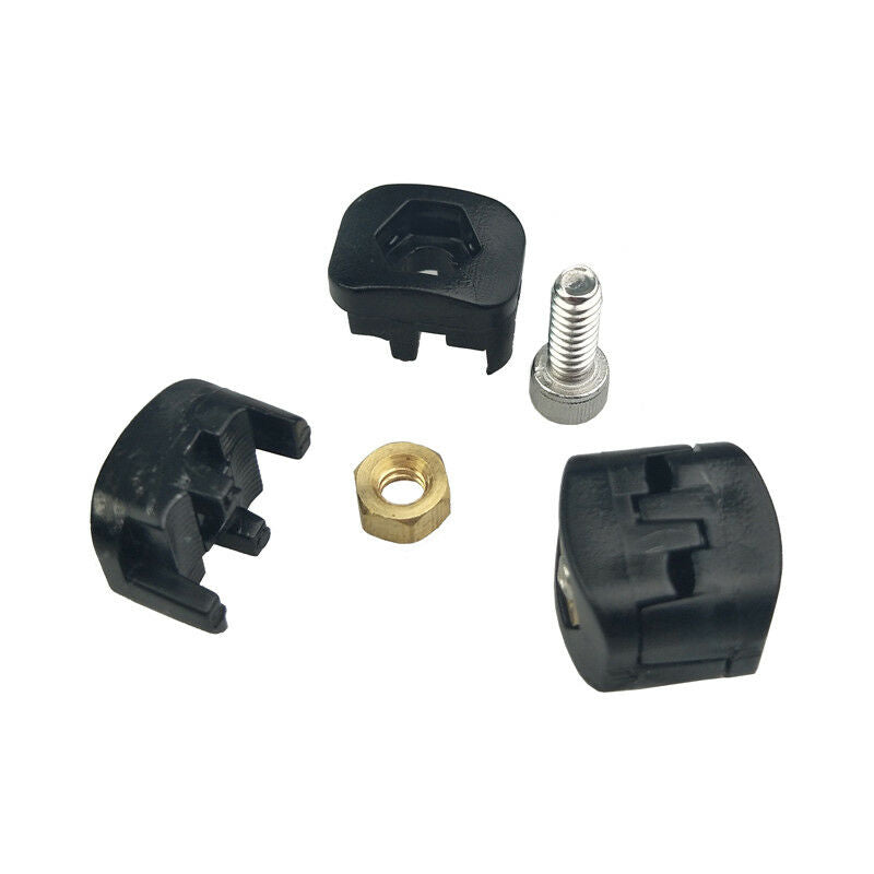 3pcs Archery Drop Away Arrow Rest Clamps Buckle Cable Fastener Clip Compound Bow