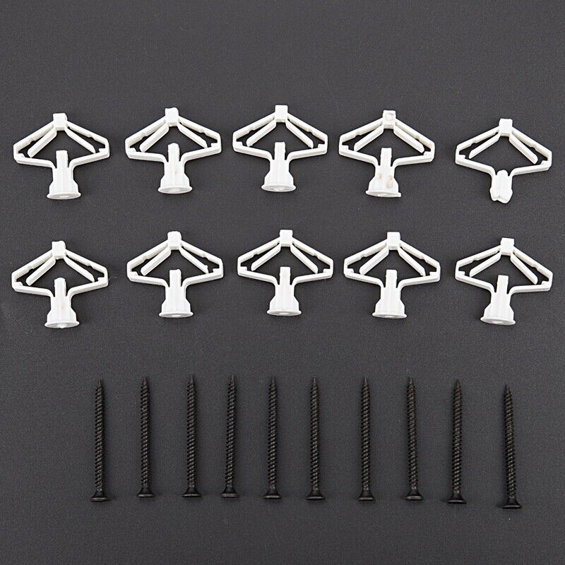 10 Piece Set 3.5 x 50 Aircraft Expansion Tube Hollow Wall Curtain Gypsum BoardV8