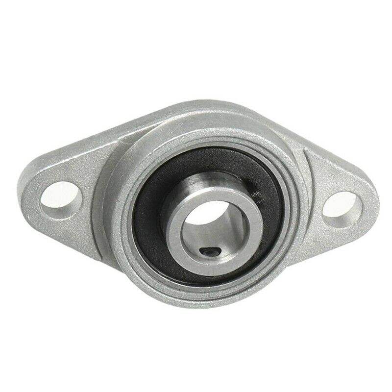 4Pcs Kfl08 Pillow Block Bea 8Mm Bore Diameter Zinc Alloy Rhombic Flange Bea FoI9
