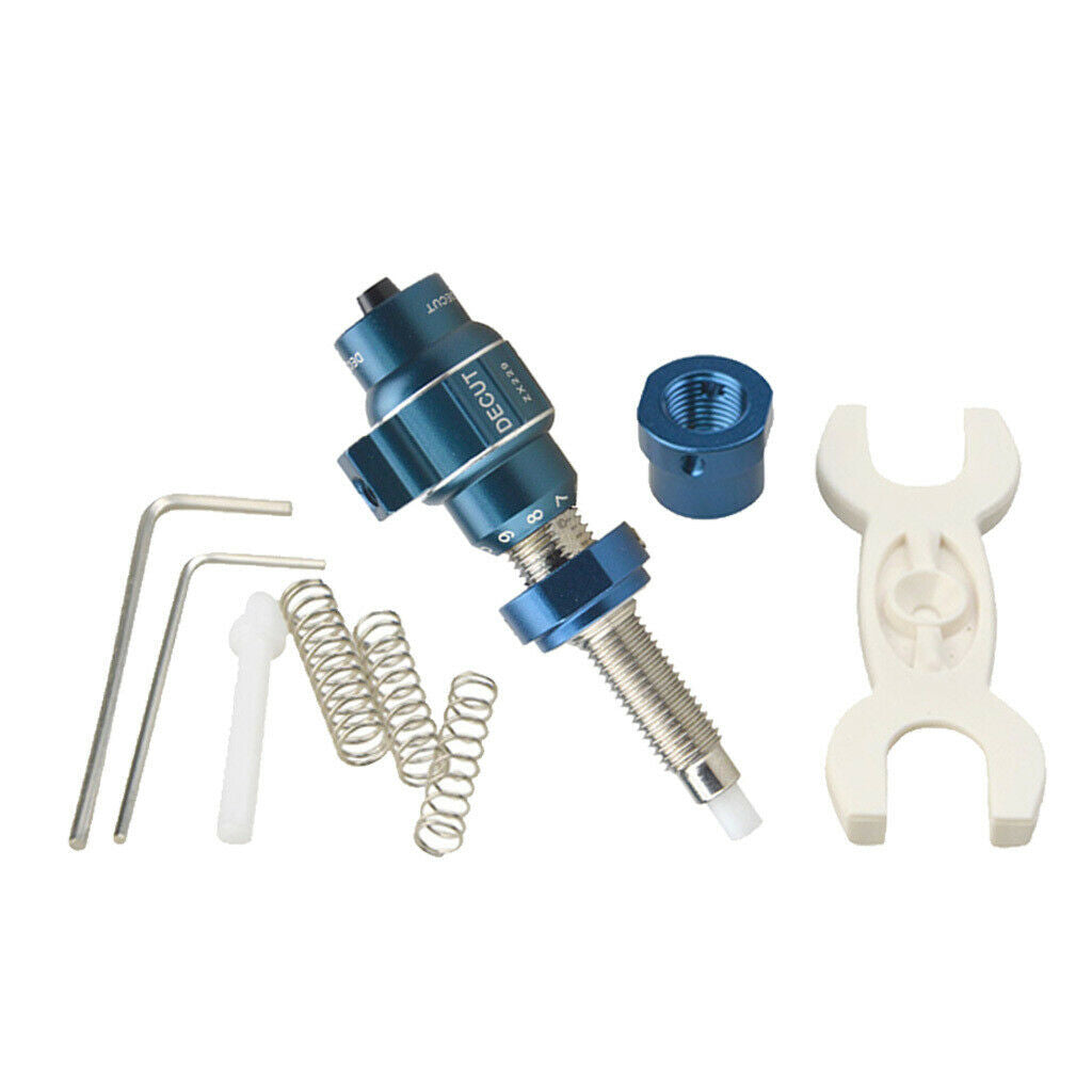 Archery Recurve Bow Cushion Plunger Screw on Arrow Rest Button Set Blue