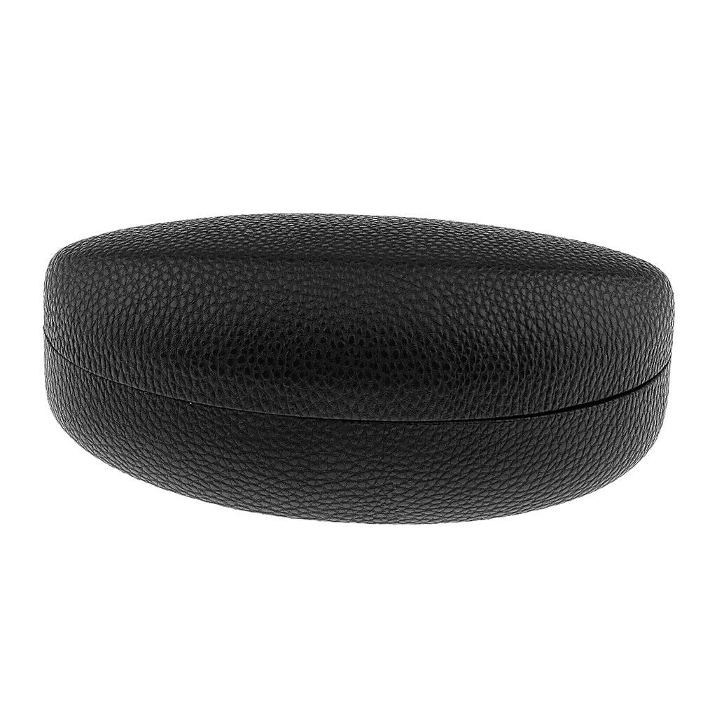 Black Metal Sunglasses Eyeglasses Hard Case Eye Glasses Storage Box Black