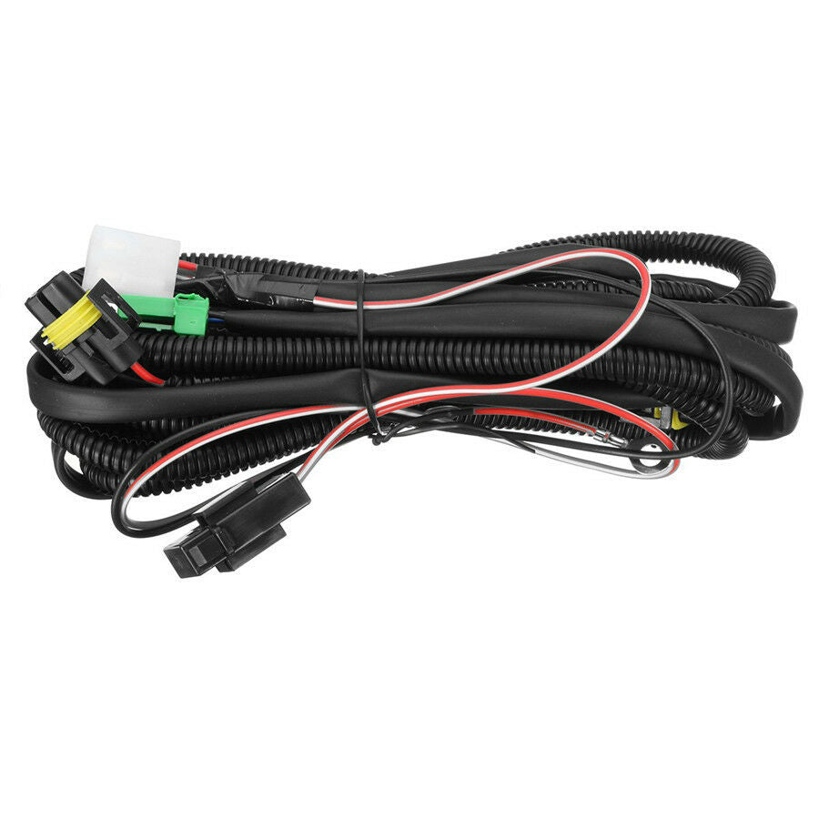 H11 Wiring Harness Sockets Wire LED Indicators Switch fog light wire harness 1x