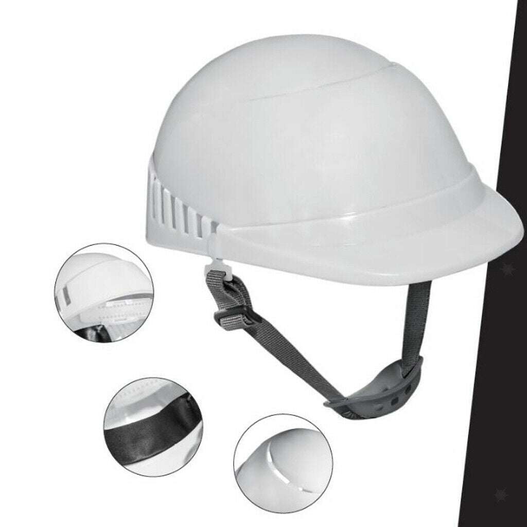 Hard Hat Belt Chin Strap with Chin Guard Attachment Bracket