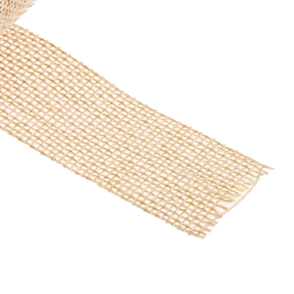Natural Jute Burlap Fabric Rustic Hessian Ribbon Tape Wedding Decoration DIY