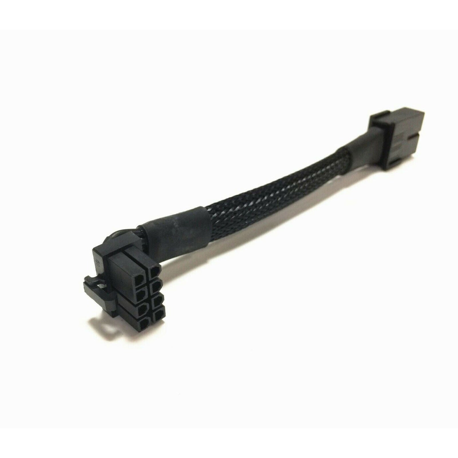 Low Profile 90 Degree 8pin Female to 8-pin male PCI-E GPU Power extension Cable
