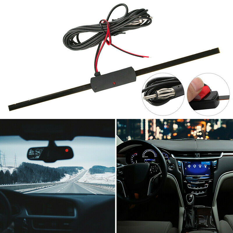 1pcs 12V Universal Antenna Booster Car AM FM Radio Antenna Signal Amplifier