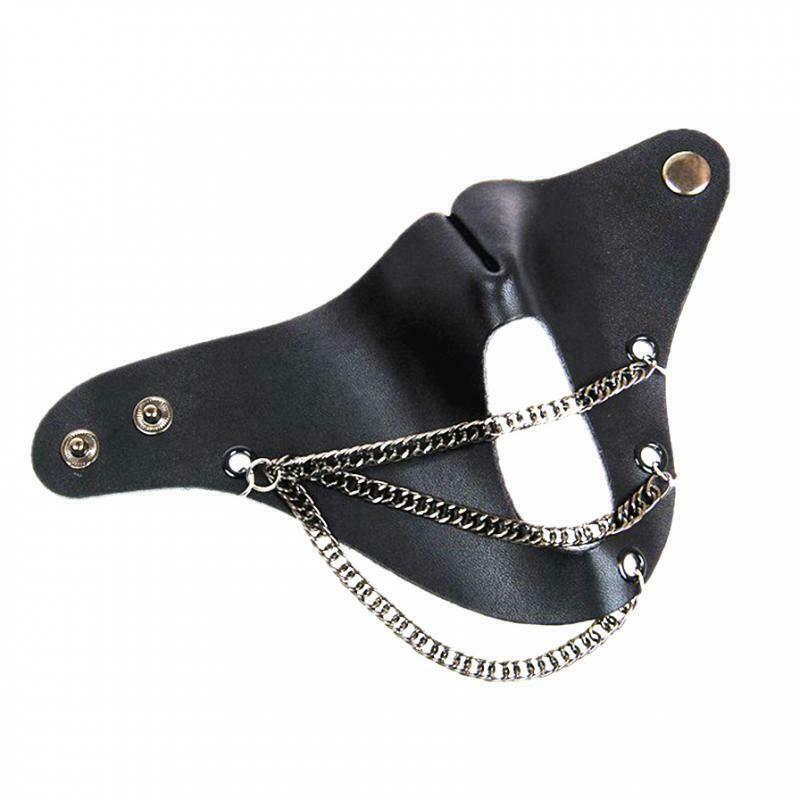 Blesiya Hand Guard Chain PU Leather Bracelet Bangle Biker Punk Rock Jewelry