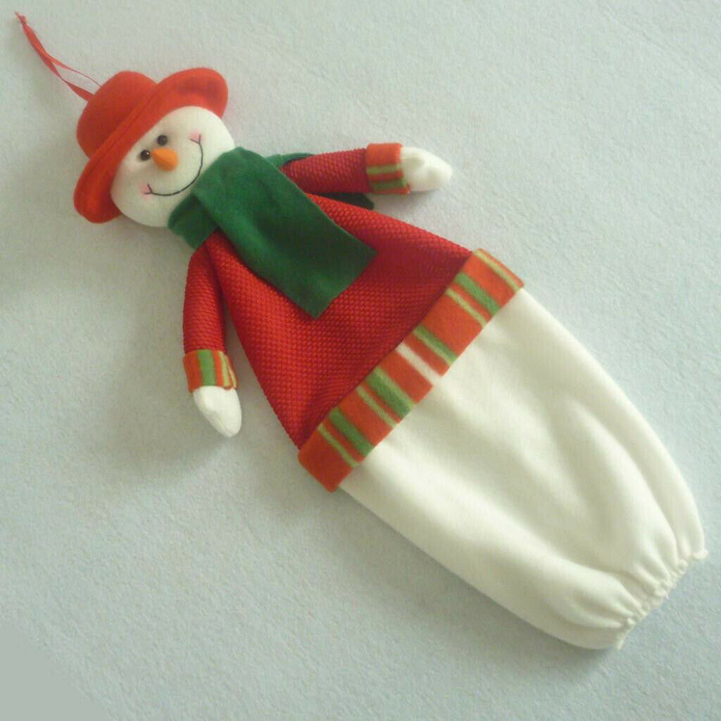 Fashion Snowman Christmas Candy Gift Bags Rubbish Sacks Christmas Party Supplies