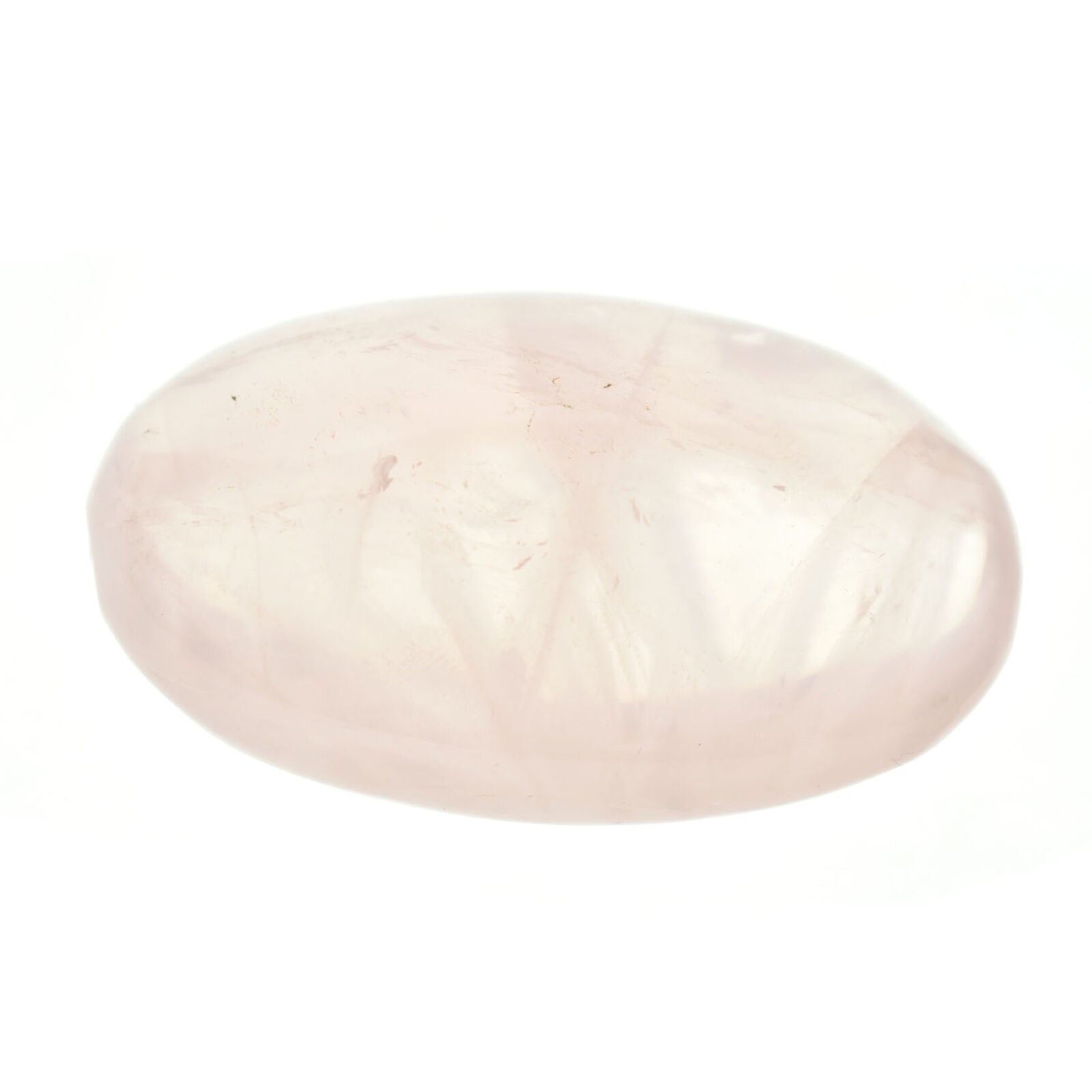 Rose Quartz Palm Stone Polished Pink Rose Quartz Worry Stone Tumbled Rose Quartz