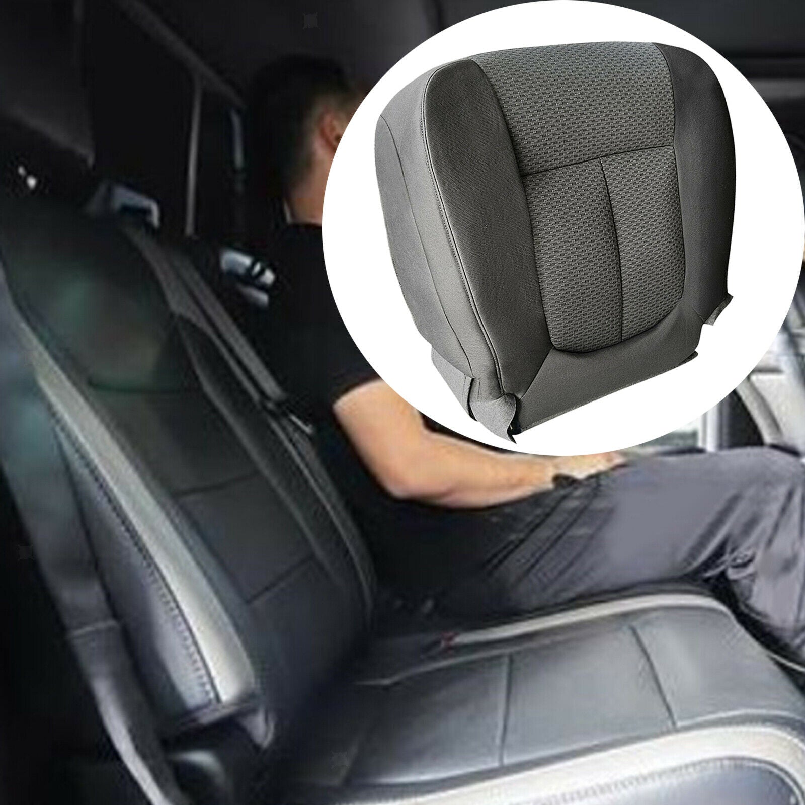 Cotton Driver Seat Bottom Cover for Ford   2011-2014 Car Spare Part Acc