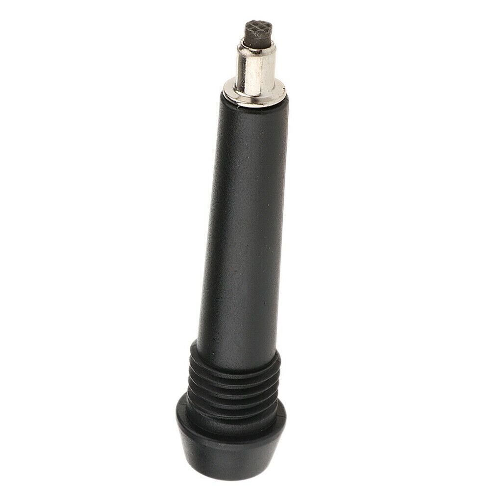 Flex Long Replacement Rod Tip for Alpenstock Trekking Pole Stick 8cm Black Color