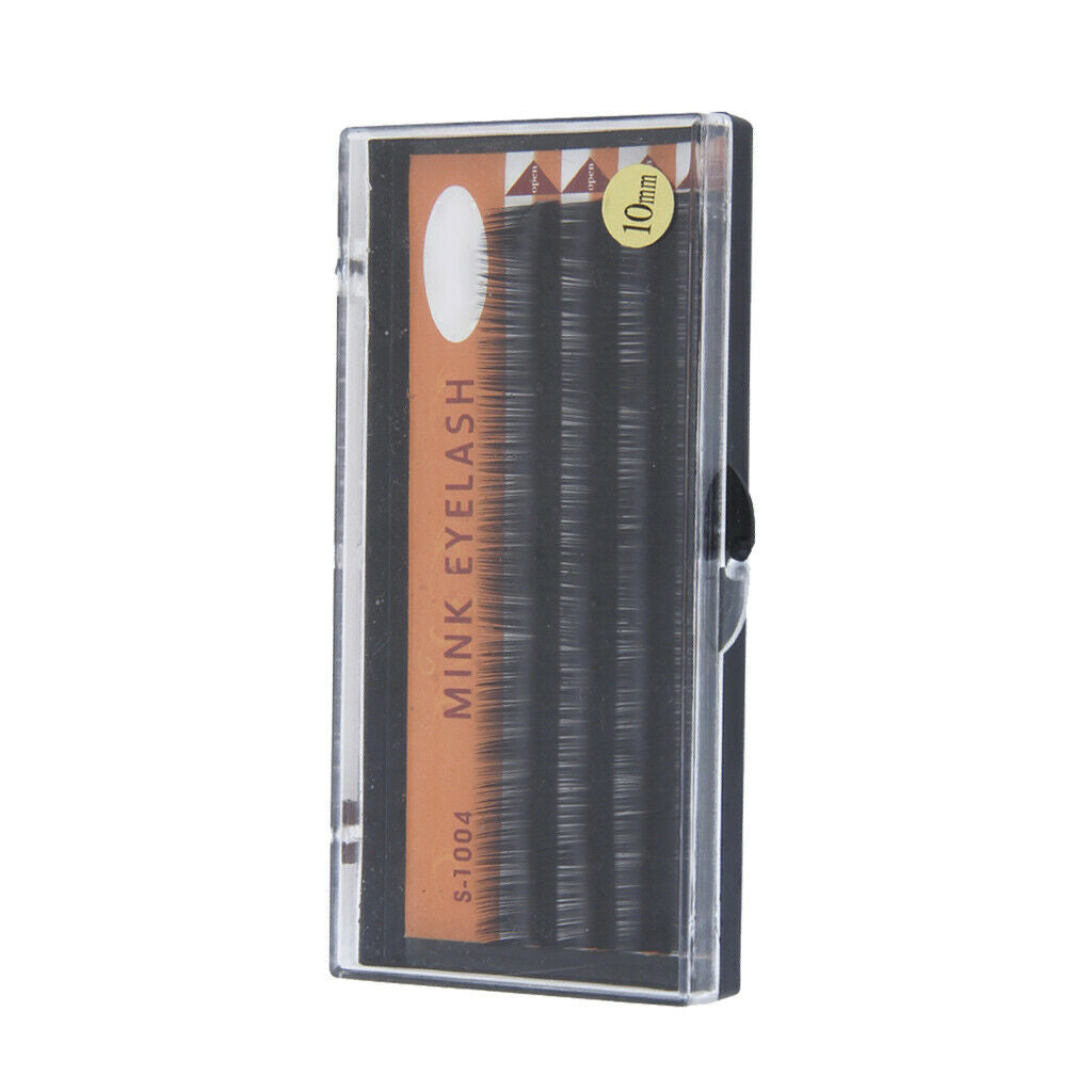Black Individual Lashes Artificial Eyelashes Eye Lashes Extensions 10mm