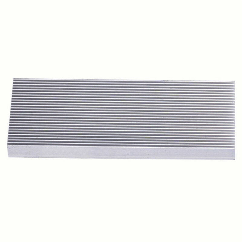 100x41x8mm Aluminum Heat Sink Heatsink For High Power LED Amplifier Transicm