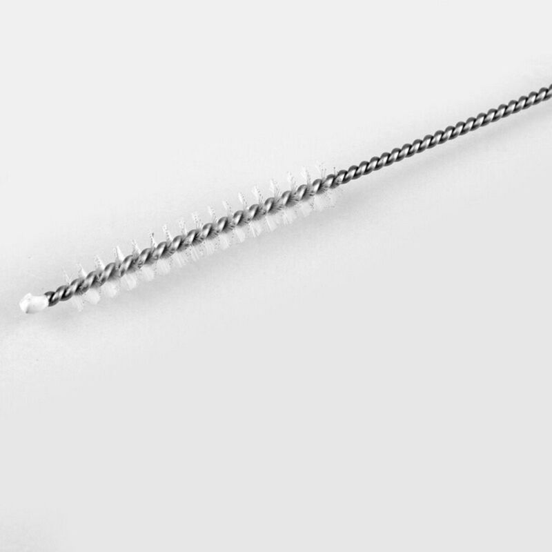2x Stainless Steel Nylon Straw Cleaning  Cleaner Drinking Straws 17cm Brus.l8