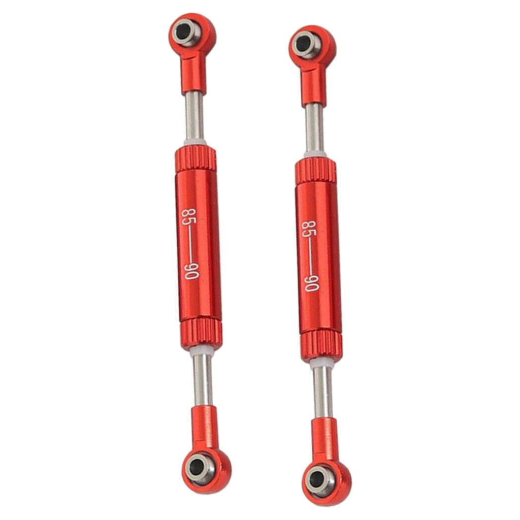 2pcs Servo Steering Linkage for 1/10 Scale Cars Axial SCX10 90046 TRX4 Spare