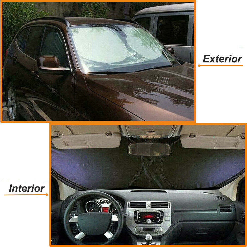 Universal Car Windshield Sun Shade UV Block Protector Window Cover Heat Shield