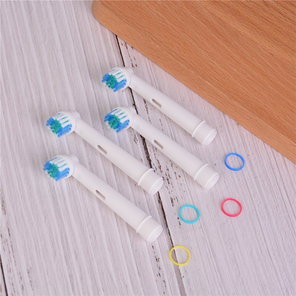 4pcs Electric Toothbrush Heads Replacement for Oral B SB-17A Soft Brus.l8