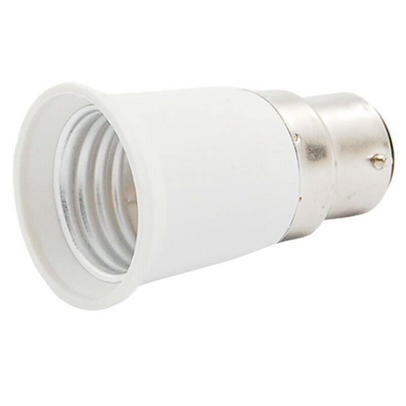 B22 to E27 Light Lamp Bulb Socket Adapter Convertor New U1J4J4