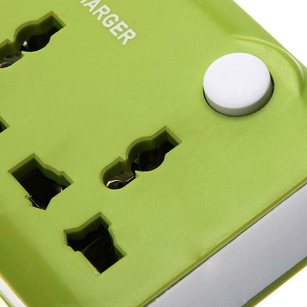 5V 10A UK Plug 3 USB Port Quick Charging Hub Charger Dock Power Strip @