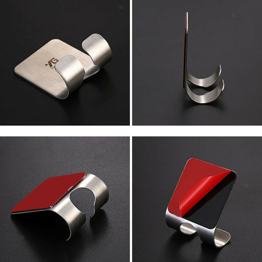 2 pieces Power Plug Socket Hook Rack Holder Hanger Home Wall Decor Organizer